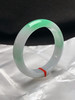 620402，58.8圈口，细糯化飘绿正圈平安镯，白底飘阳绿，底子细腻有水 商品缩略图1