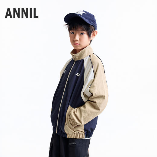 【实体店同款】男童夹克外套秋季新款安奈儿童装AB535475 商品图1