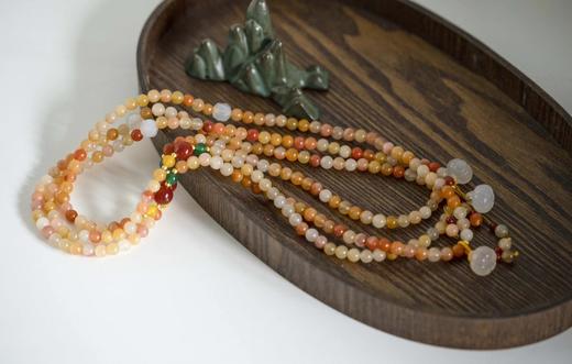 天然金丝玉多圈手串 贼显白的蜜糖配色 商品图8