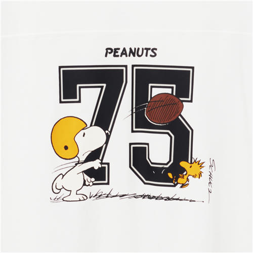 佐丹奴男装【史努比联名款】商场同款双面布舒适短袖T恤01095268 商品图3