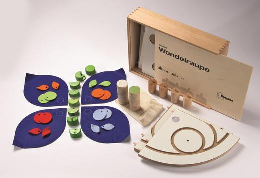 儿童玩具 德国原装进口Dusyma好饿的毛毛虫2岁+认知早教玩具 商品图0