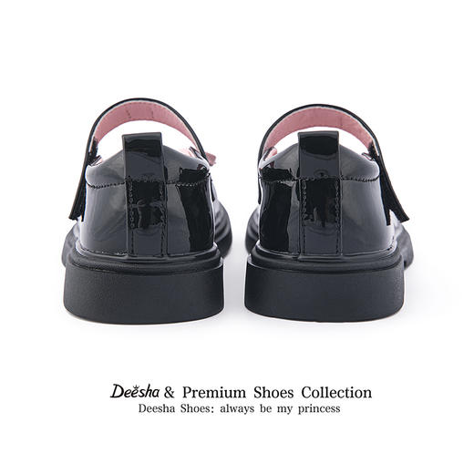 笛莎Deesha 女童童鞋2025秋新款浅口低帮皮鞋 商品图4