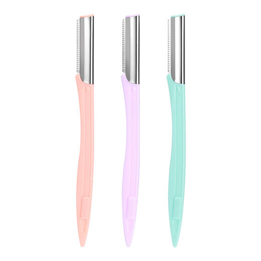 修眉刀套装 女士刮眉刀剃毛刀 微距防刮修眉工具美妆工具 1件 商品图4