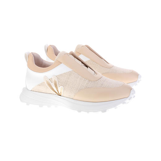 sheme野纤物语系列环保火草绒刺绣点缀休闲时尚一脚蹬女士运动鞋可定制 商品图4