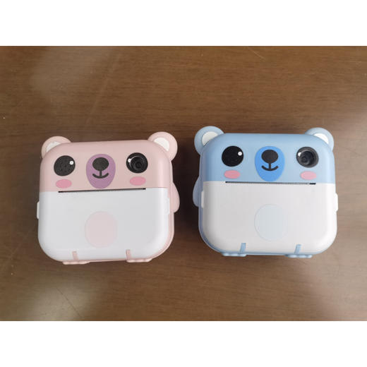 【卡通拍立得，前后双摄，一秒成像~】新款儿童高清打印相机 迷你拍立得卡通拍照摄像相机 节日礼物-QQ 商品图6