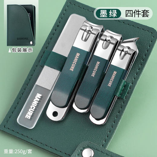 指甲钳套装不锈钢指甲刀套装指甲剪修甲工具美甲套装 商品图4