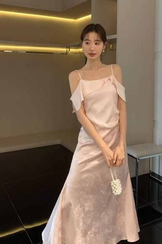 SIA SAYLOR 纯欲垂感吊带连衣裙 20884 商品图8