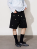 MoodLikeMe/MDK2505/花朵刺绣五分短裤 商品缩略图0