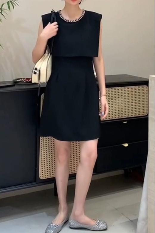 Le Malene 通勤气质风修身连衣裙 20891 商品图1