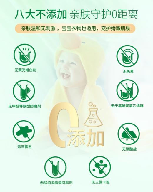 【亚欧超市】好爸爸植物柔顺剂1.08L/袋 商品图1