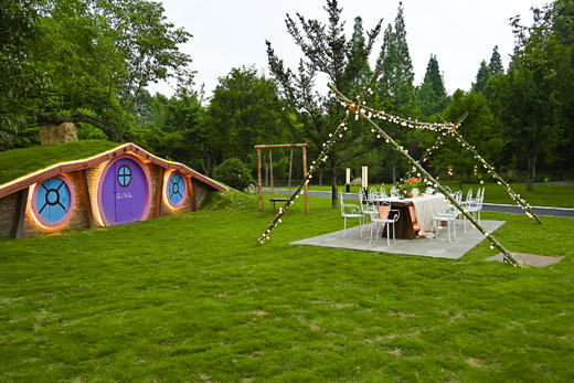 【都江堰·574号院】6房/8房/11房泳池/温泉私汤院子，台球，超大草坪，都江堰，团建优选，临溪玩水slxs 商品图7