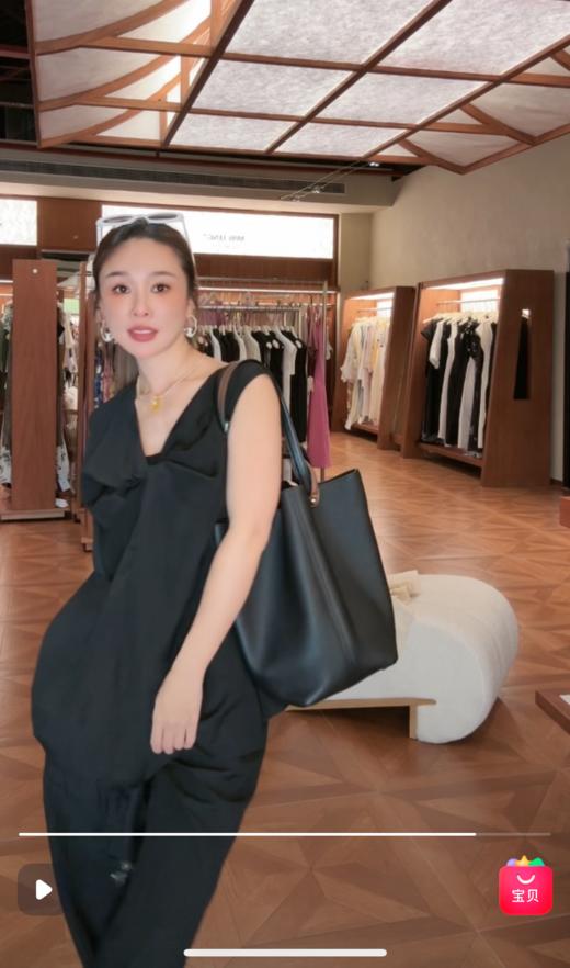 PIANAI冷小姐#  2色V领套装 商品图0