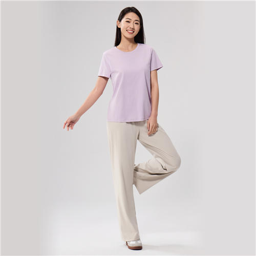 佐丹奴女装SS25商场同款G-motion凉感防紫外线松紧腰高弹宽松休闲裤05415403 商品图1