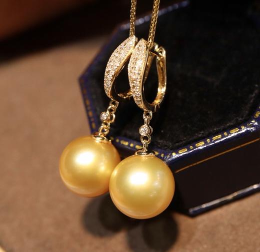 12mm金珠耳坠 商品图2