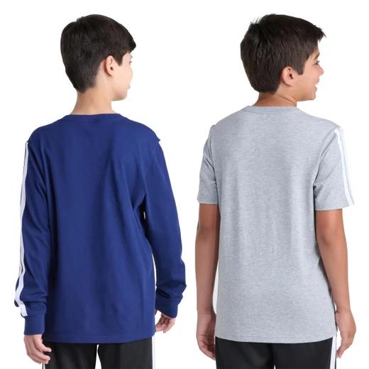 Adidas阿迪达斯男孩运动T短袖+长袖2件套只要￥245直邮到手 商品图2