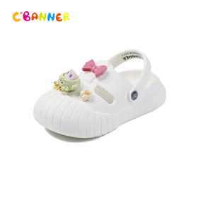 千百度俏皮卡通洞洞鞋童鞋A25323262