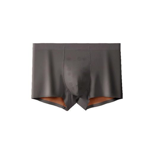 【超值3条装❗负离子康养裤】凉感无痕零束缚，托玛琳凸点按摩，负离子清新优氧仓，单向导湿透气排汗，7A级抑jun枸杞男士内裤中腰平角裤内裤QQ 商品图4