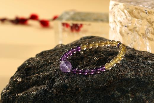 YFJ0002°招财进宝·金发晶手串 商品图4