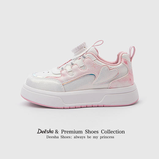 笛莎Deesha 女童童鞋2025秋新款低帮板鞋 商品图0
