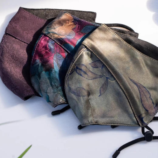 裁缝学苑AQ496香云纱口罩纸样女装新款百搭桑蚕丝面罩样板图纸 商品图3