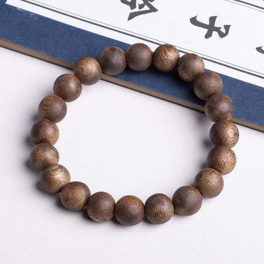 xy0425，沉香素串10mm单圈手串 商品图5