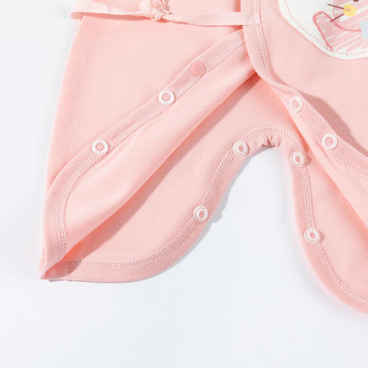 ZB3EL003贝贝怡新生婴儿连体衣春秋季保暖宝宝春装哈衣爬服睡衣衣服 商品图6