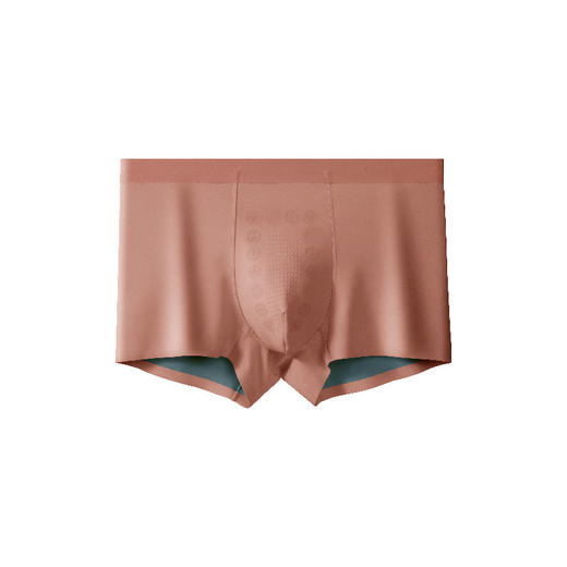 【超值3条装❗负离子康养裤】凉感无痕零束缚，托玛琳凸点按摩，负离子清新优氧仓，单向导湿透气排汗，7A级抑jun枸杞男士内裤中腰平角裤内裤QQ 商品图7