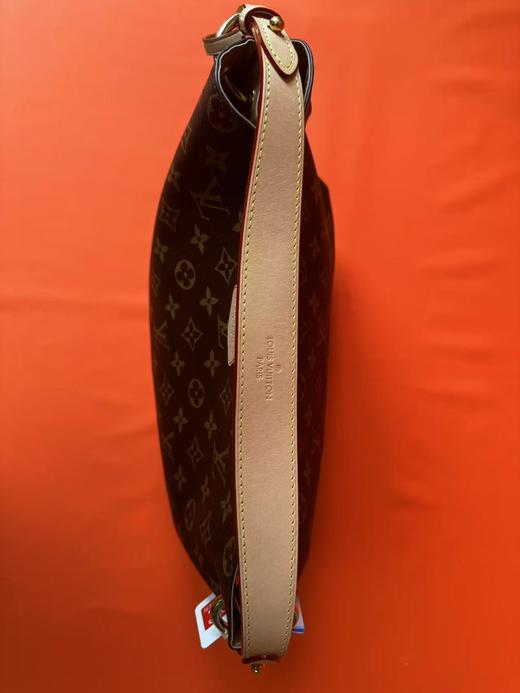 LOUIS VUITTON Graceful PM 经典老花满印 涂层帆布拼牛皮 hobo包托特包手提包 小号 女款 棕色 商品图6