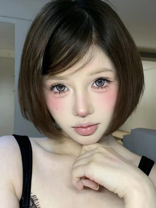 ocean girl半年抛美瞳 甜心喵喵粉 14.5mm 商品图0