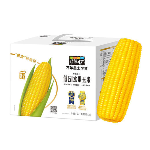 北纬47°水果玉米甜玉米220g*10穗 商品图6