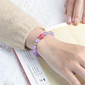 紫樱梦系列紫水晶手串