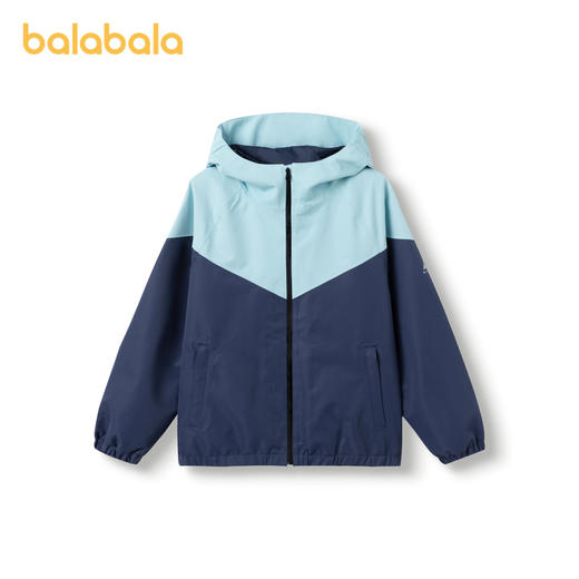 巴拉巴拉童装儿童防护外套春秋装男童女童大童上衣防水防油防污 商品图4