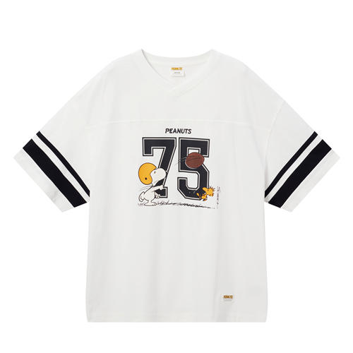 佐丹奴男装【史努比联名款】商场同款双面布舒适短袖T恤01095268 商品图4