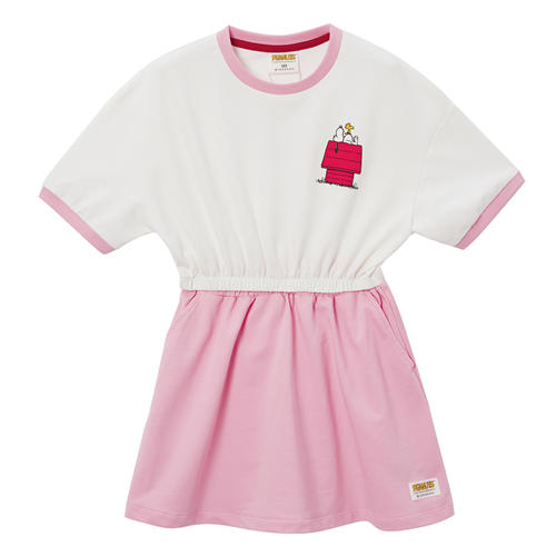 佐丹奴童装【史努比联系款】商场同款印花短袖可爱连衣裙03465266 商品图1