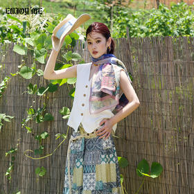 【门店同款】ENJOY夏季“假日漫寻”橘染浮光马夹 163304957