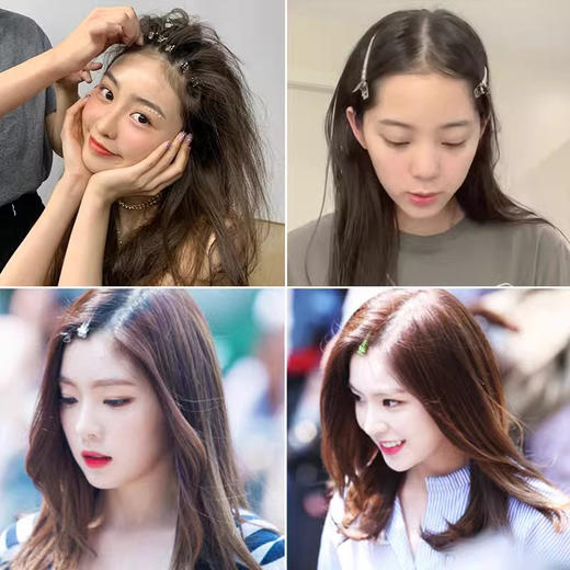 发根蓬松夹侧边刘海夹子头饰定型无痕发夹懒人定位神器鸭嘴夹发卡 1个 商品图2