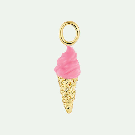 在途4周到｜Les Nereides-Italian Gelato charm-双色冰淇淋 吊坠［法国设计师］ 商品图1