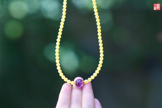 蜜蜡项链，珠径4.5mm 商品图3