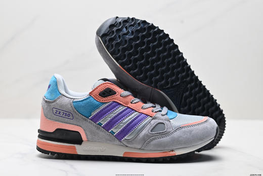 阿迪达斯Adidas ZX 750复古运动休闲鞋G69979男女鞋 商品图4