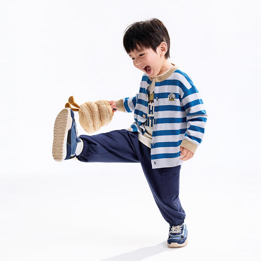 【实体店同款】男童针织开衫秋季新款安奈儿童装XB534110 商品图3