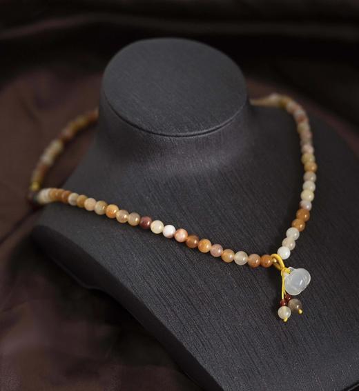 天然金丝玉多圈手串 贼显白的蜜糖配色 商品图13