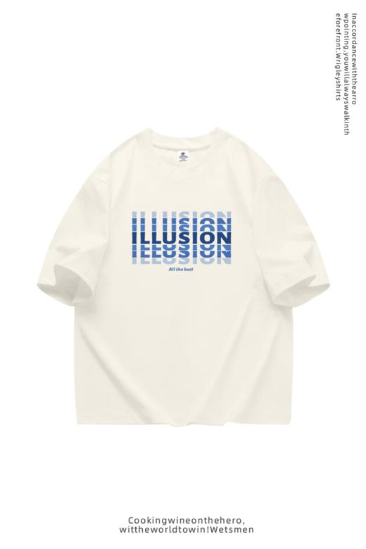 【GZ】无忧购“清仓大促”新款短袖印花宽松百搭阔版半袖休闲纯棉T恤英文款（截单后3-5天发货） 商品图10