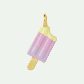 在途4周到｜Les Nereides-Ice lolly charm-香芋奶油冰淇淋 吊坠［法国设计师］