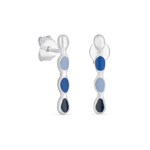 订购6周到｜Joidart-AUBE-银色 彩色珐琅 单条 吊坠 耳环［西班牙设计师］ 商品图1