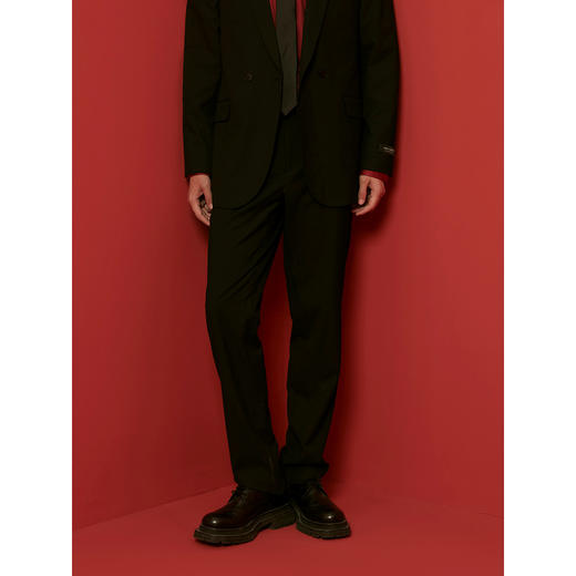 GXG男装 黑色修身小脚套西西裤通勤裤 24年秋G24X143002 商品图4