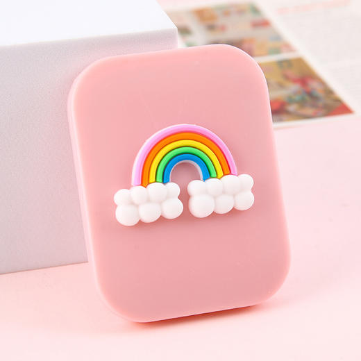 19.9任选2款！【童年回忆！卡通三合一小镜子~】化妆镜定制镜子小梳子 二合一折叠女学生 可爱卡通塑料便携小镜子-QQ 商品图13