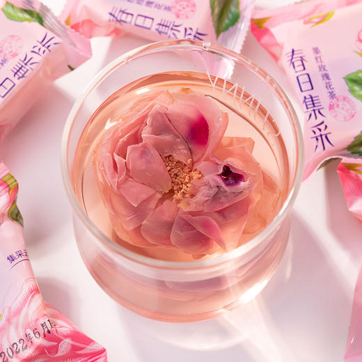 【逐南味】大理头水墨红玫瑰花 1朵1杯 喂饱干渴肌肤 商品图5