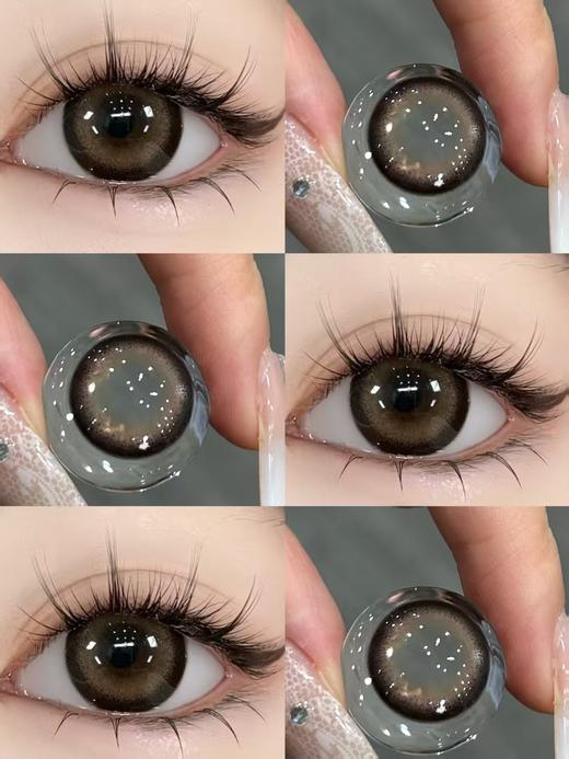 EallaGirl年抛美瞳 朗姆咖啡 14.5mm 商品图0