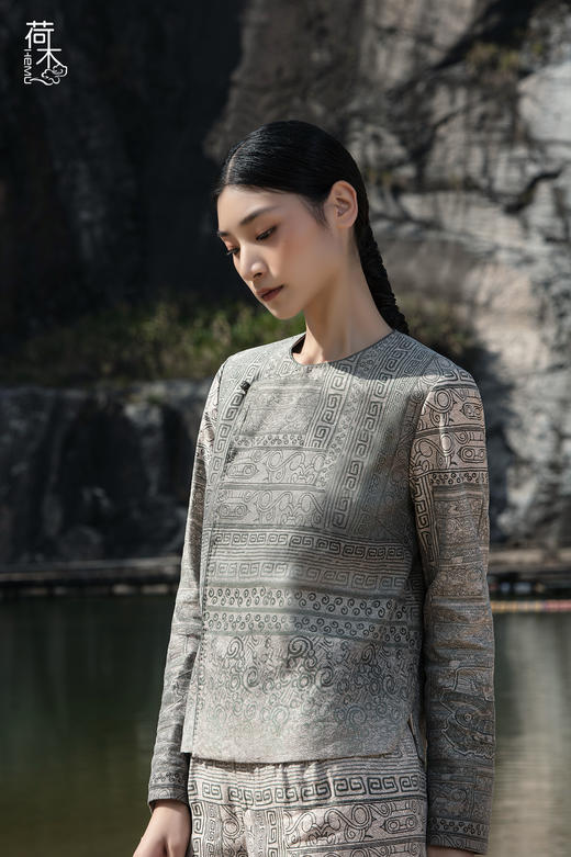 荷木HEMU丨忆良渚·短外套 商品图0