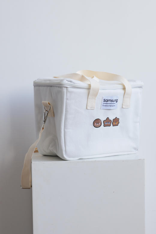 韩国定制！斜挎可手提环保帆布车载包户外包冰包 PJ001 商品图3